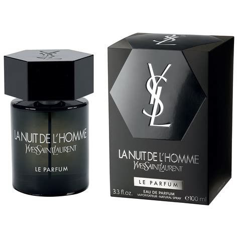 yvessaintlaurent ysl l'homme nuit black|la nuit de l'homme 200ml.